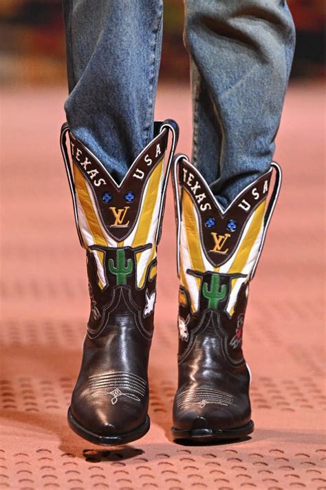 Louis Vuitton cowboy boots